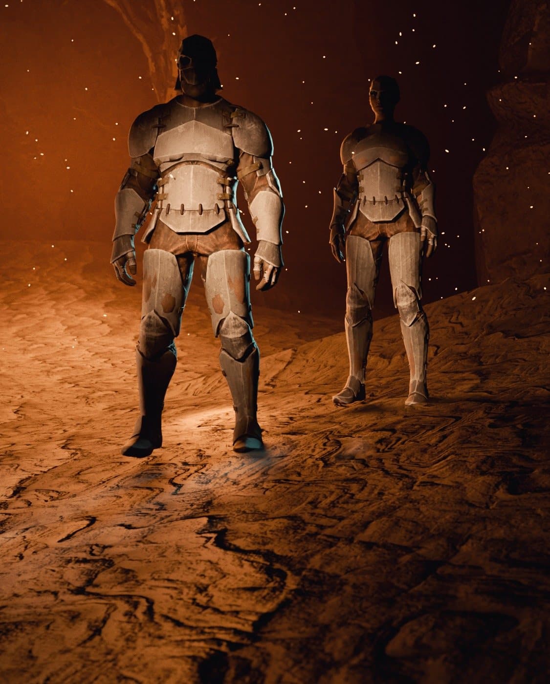 Duo cluster key art