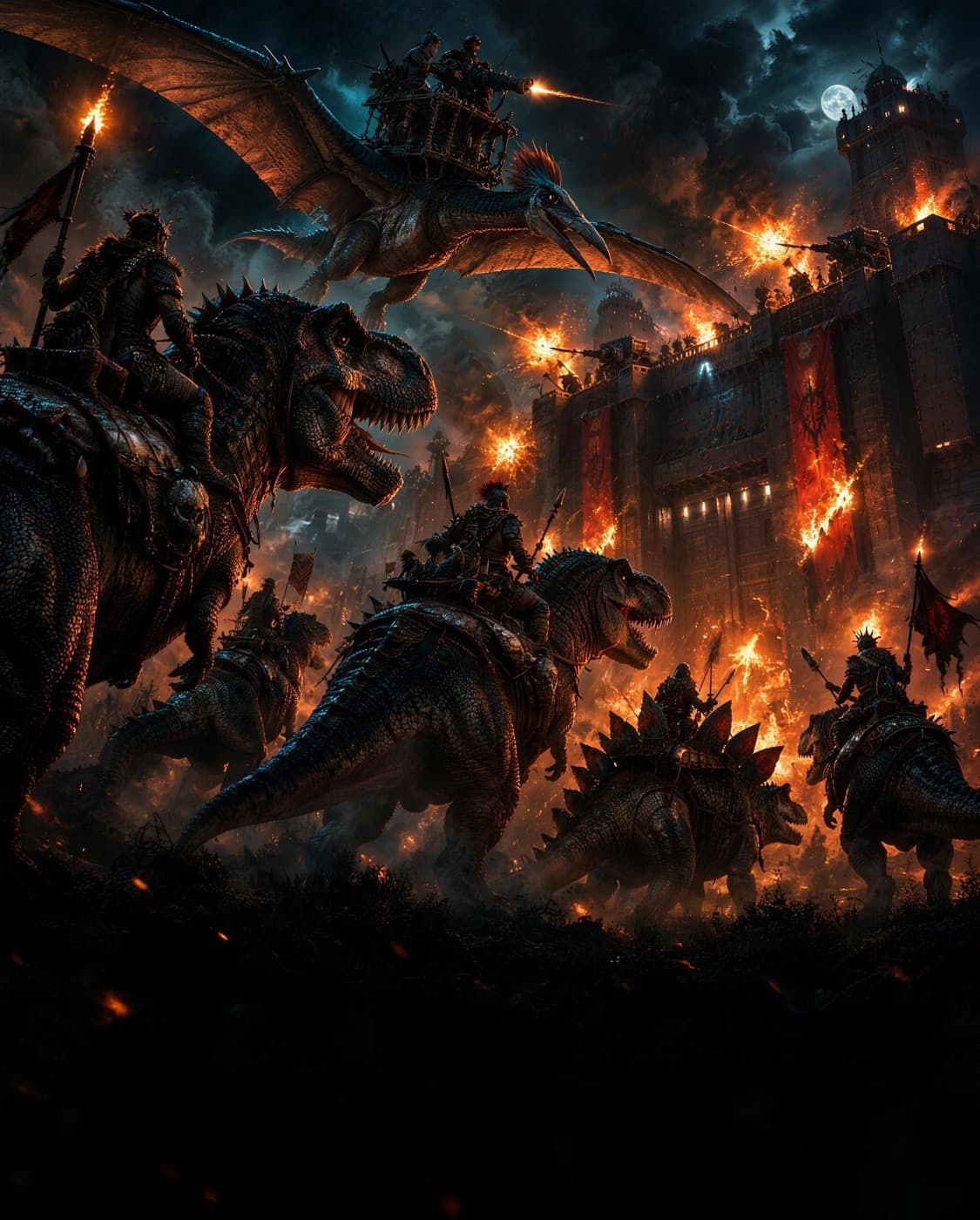 3/4 Man cluster key art